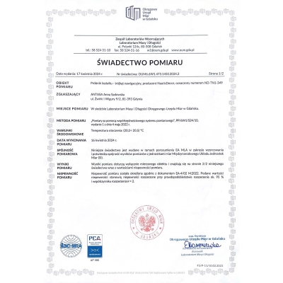 Piórnik nawigatora z wyposażeniem 2 trójkąty nawigacyjne 35cm i 28cm PRODUKT POLSKI certyfikat i przenośnik jednoręczny Zestaw nawigacyjny